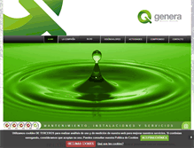 Tablet Screenshot of generaquatro.com